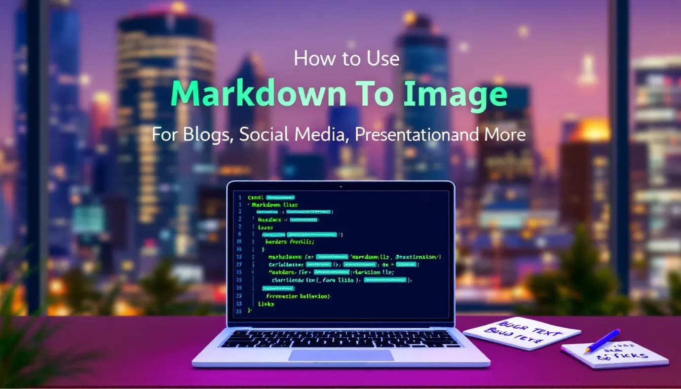 Markdown To Image 全场景应用指南